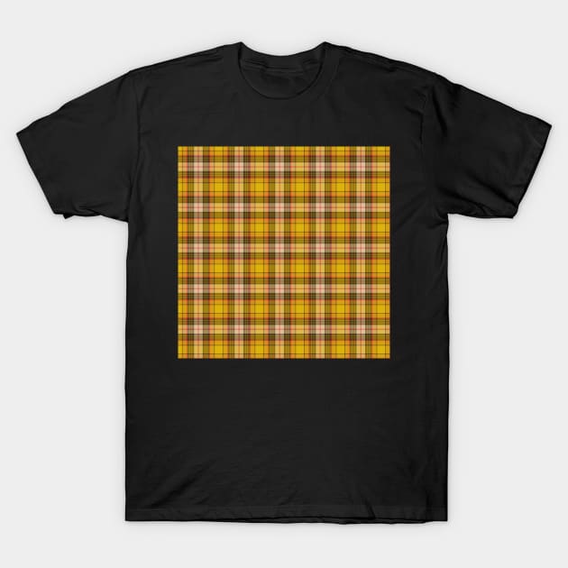 Buttercup  Black & Yellow Plaid T-Shirt by suzyhager
